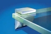 Glasplattenträger STIPO, ZN1 - Zink geschliffen, poliert, mattverchromt